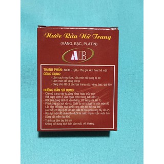 Nước rửa nữ trang