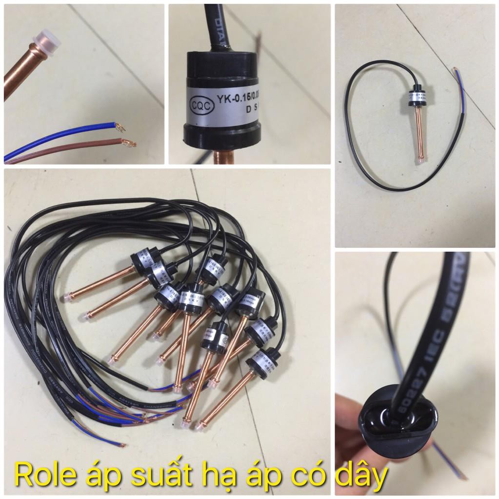 Rơ le áp suất thấp YK-0.15/0.05 Dây dẫn (Hoặc Rắc cắm)