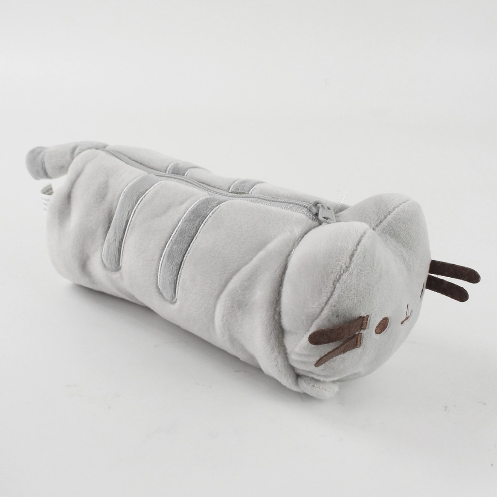 Túi Đựng Bút Hình Mèo Hoạt Hình Nhồi Bông 28cm Dễ Thương