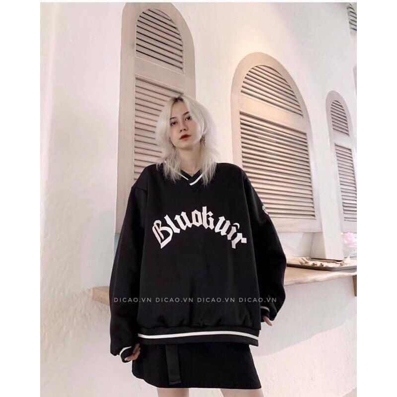 Áo Sweater Nỉ Bông Blackair Thu Đông Ulzzang Unisex Form Rộng | BigBuy360 - bigbuy360.vn