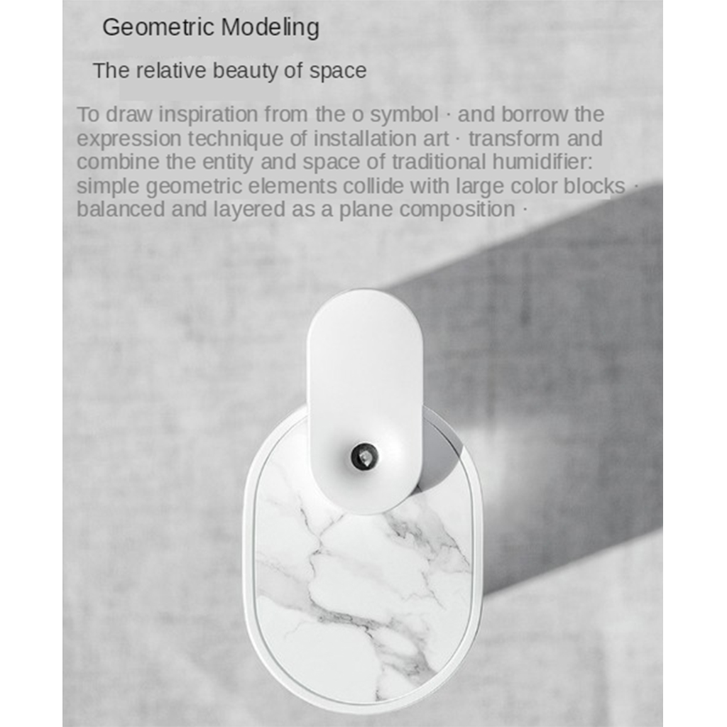 Xiaomi Sothing Portable Mini 260ML Geometric Humidifier Home USB Mute Humidifier