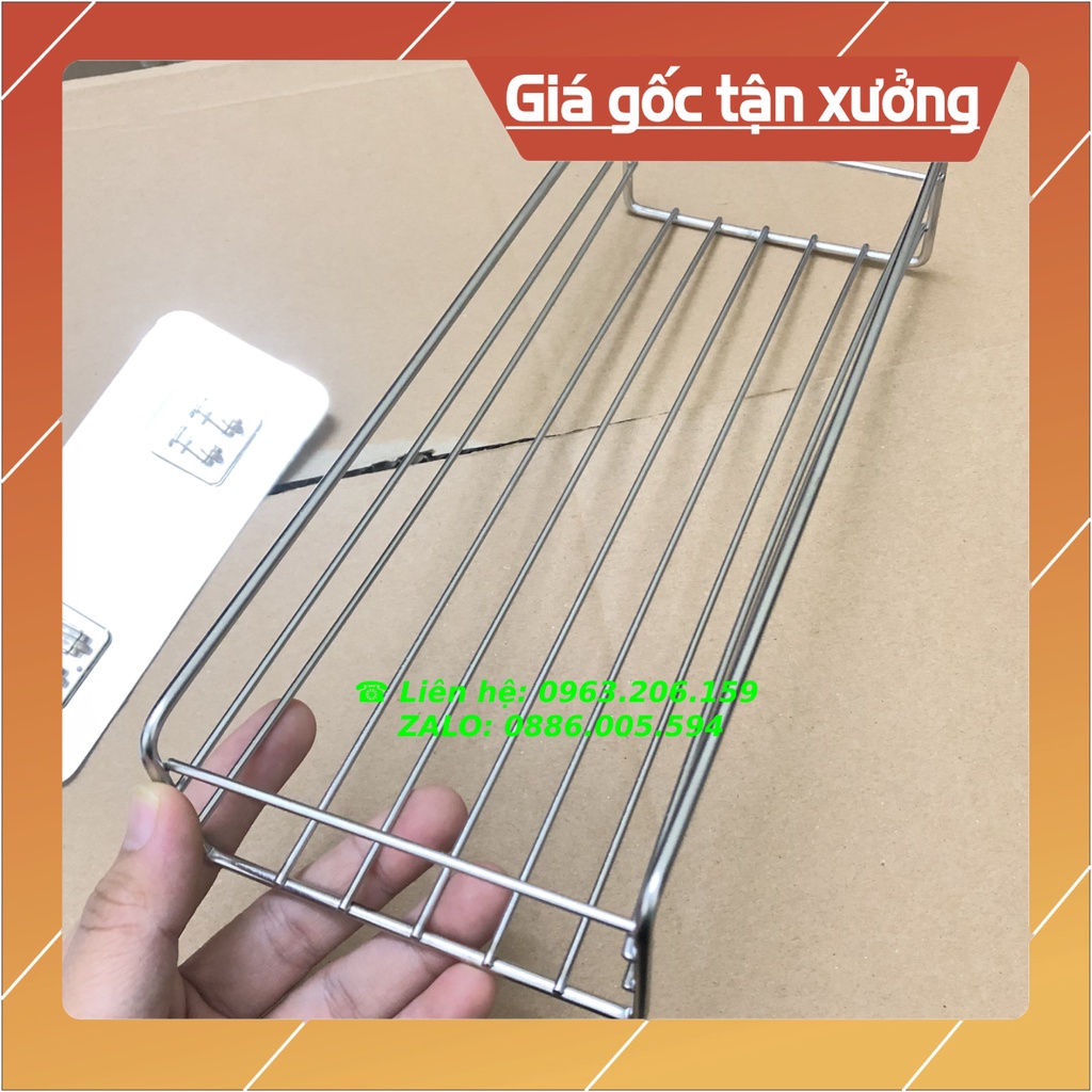 [NEW] Kệ Giá Chữ Nhật INOX đa năng nhà bếp, nhà tắm, phòng ngủ, phòng làm việc