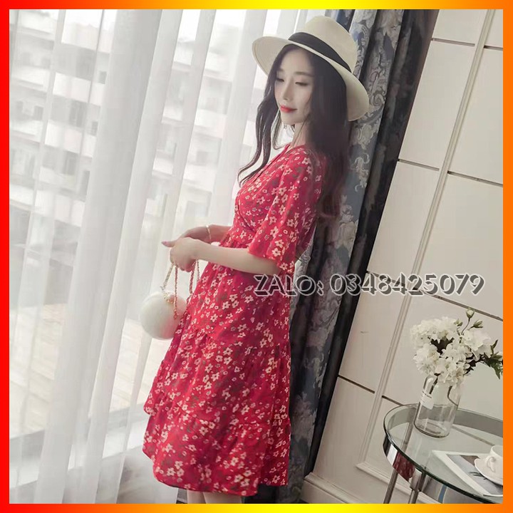 Váy nữ 🌈FREESHIP🌈 GIẢM 10K nhập mã [ VAYDEP10K] Đầm nữ họa tiết hoa nhí | BigBuy360 - bigbuy360.vn