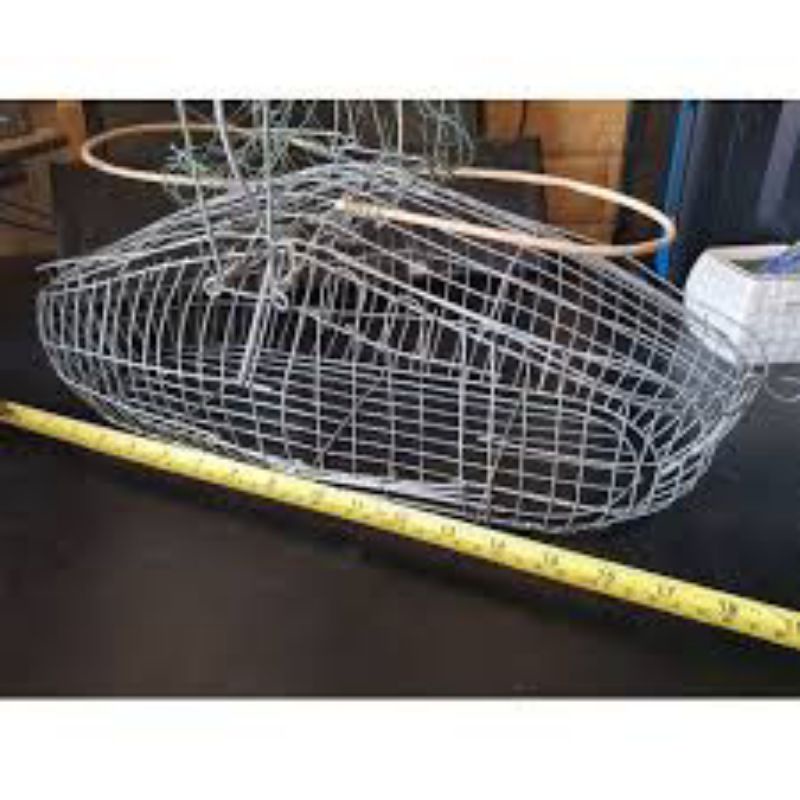 Lồng bẫy chim chào mào- choè bằng kẽm siêu nhạy giá tốt 22x42x40