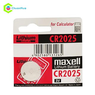Pin đồng hồ Maxell CR2025 - Có bán lẻ