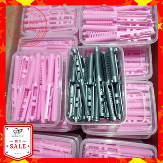 Kẹp uốn phồng chân tóc , bộ trục uốn nhựa 3d