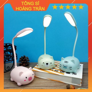 Đèn học để bàn hình mèo-đèn học mini-đèn bàn hình thú (Retoanquoc)