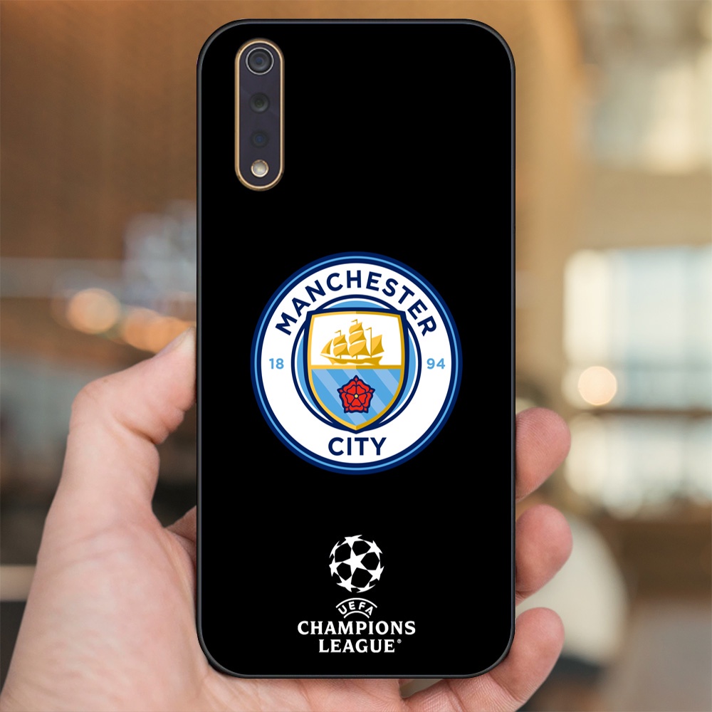 Ốp lưng Vivo S1 viền đen in hình Manchester City MC
