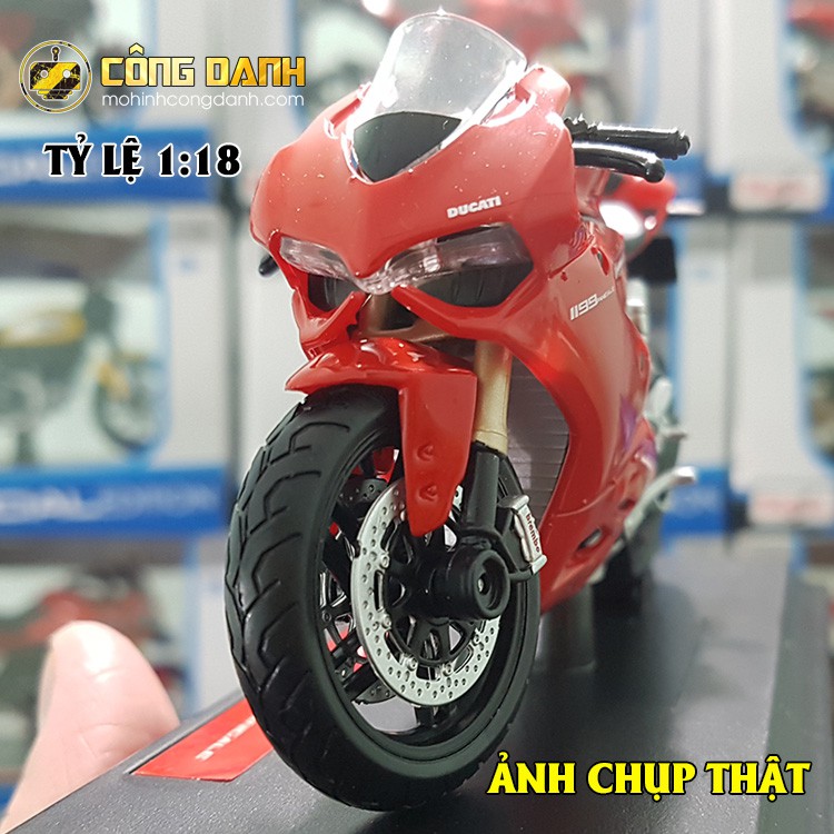 Mô Hình Xe Moto Ducati 1199 Panigale siêu đẹp