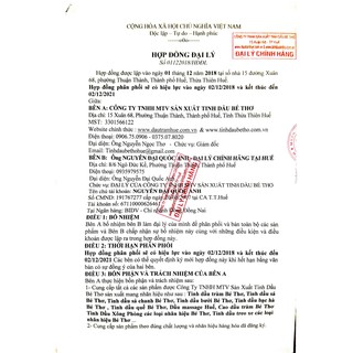 Tinh dầu tràm nguyên chất Bé Thơ Huế (Chính hãng Công ty Sản xuất Tinh dầu Bé Thơ)