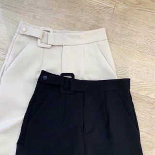 Quần baggy vải