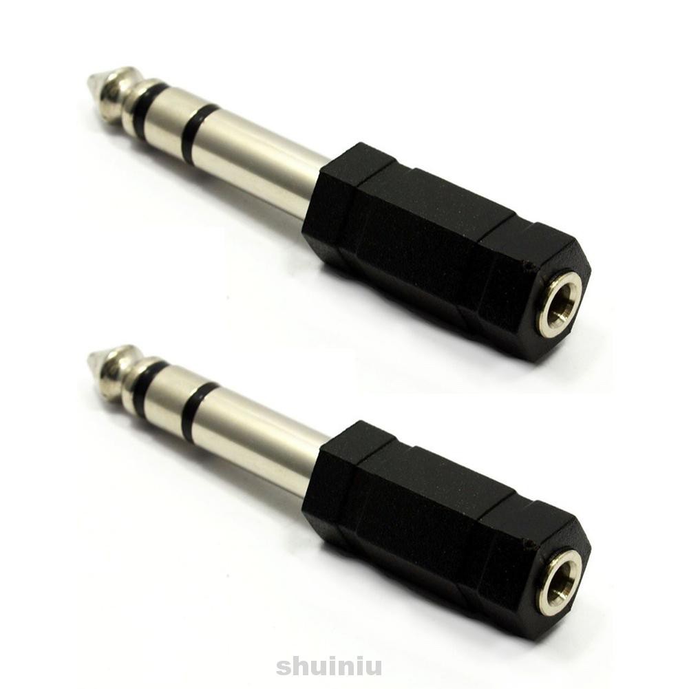 DJ Headphone HIFI Easy Install Portable Stereo Accessory Adapter Practical 6.5 To 3.5mm Female Audio Converter