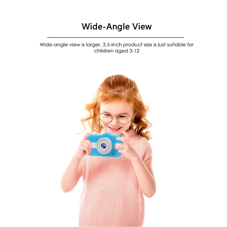 Camera mini kỹ thuật số màn hình màu 3.5inch 1080P HD cho bé | BigBuy360 - bigbuy360.vn