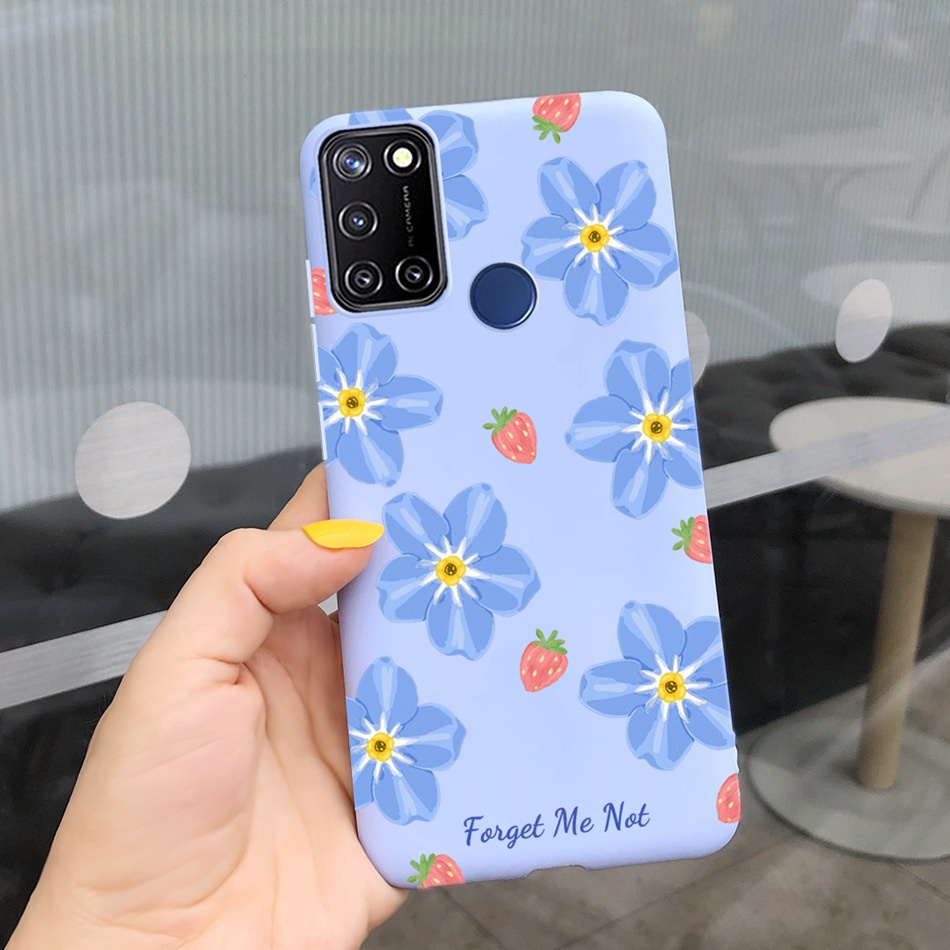 Ốp Điện Thoại TPU Silicon Mềm Họa Tiết Xinh Xắn Cho Realme 7i / Realme C17 RMX2103 RMX2101 Realme7i RealmeC17