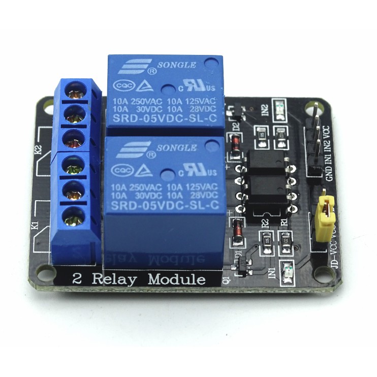 Module 2 relay 12VDC