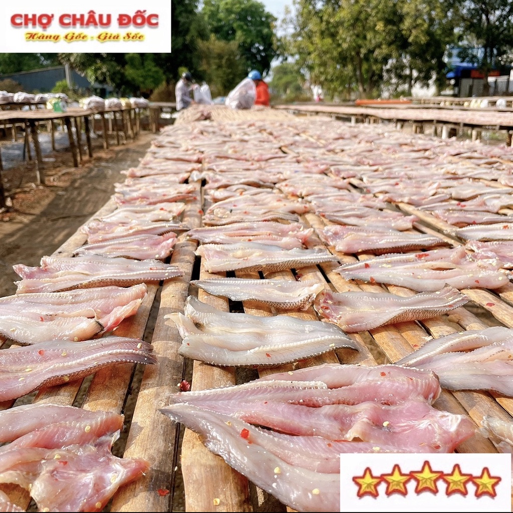 Gói 500gr Khô Cá Lóc Châu Đốc Loại Con Nhỏ Thơm Ngon Khoảng 18 Con 1Kg