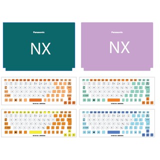 DECAL DÀNH CHO PANASONIC CF-NX1/NX2/NX3/NX4