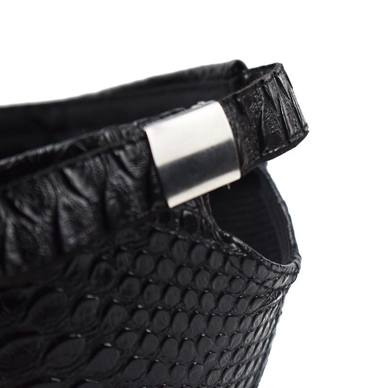 New Korean Style Pu Leather Caps