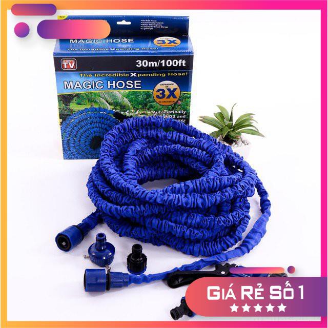 [ SIÊU KHUYẾN MẠI ] Vòi xịt nước giãn nở thông minh Magic Hose 30m