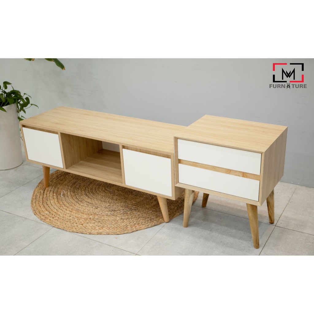 Kệ tivi kích thước theo yêu cầu thương hiệu MW FURNITURE - Nội thất căn hộ