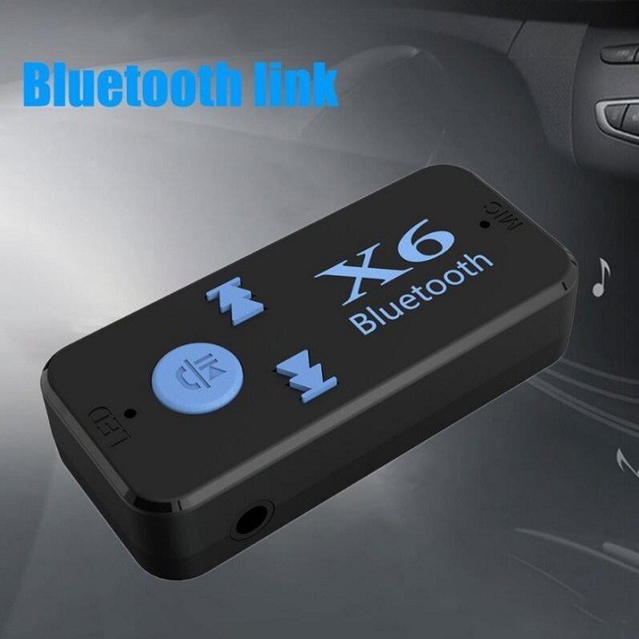 Bộ Kết Nối Âm Thanh Xe Ô Tô cao cấp Bluetooth Car X6