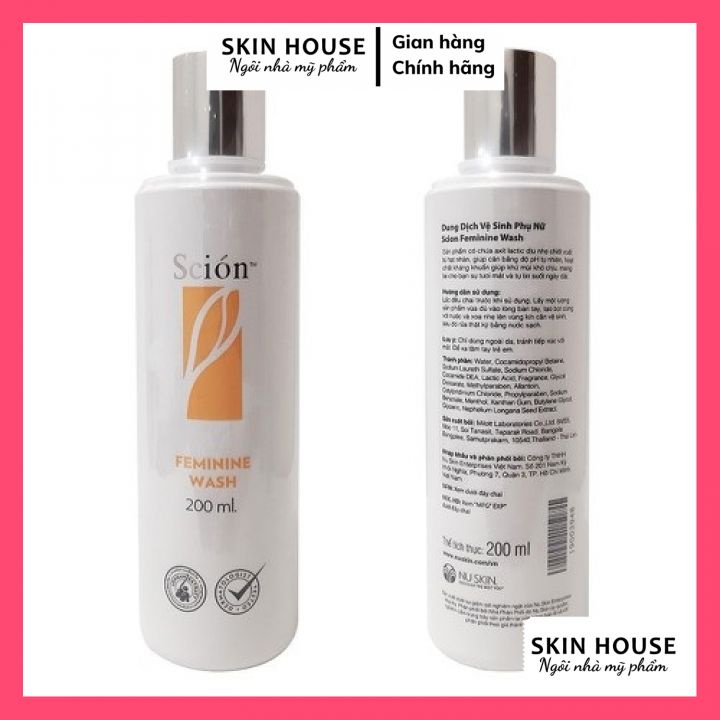 Dung Dịch Vệ Sinh Phụ Nữ Scion - Dung Dịch Scion NuSkin