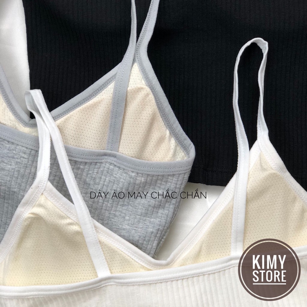 Áo hai dây, quây ngực chất len tăm mịn-Áo quây có đệm lót mỏng nâng ngực, 3 cúc | BigBuy360 - bigbuy360.vn