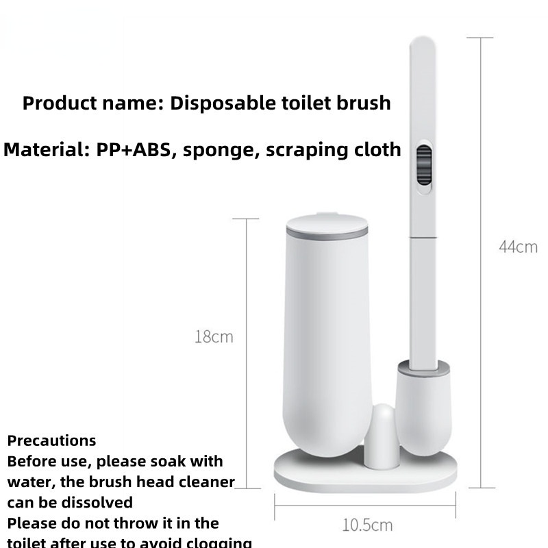 Bàn Chải Cọ Bồn Cầu Dùng Một Lần Đa Năng Tiện Dụng