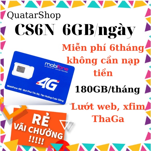 Sim 4G Mobifone 1 Năm CS6N, 12Max90, FD50, DTHN 𝑭𝑹𝑬𝑬 𝑺𝑯𝑰𝑷 Trọn gói 12t 6t Không Cần Nạp Tiền DATA TỐC ĐỘ Hot 2022