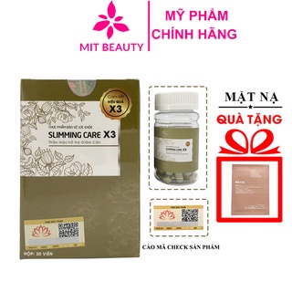 Thảo Mộc Giảm Cân Slimming Care X3 Hiệu Quả Sau 1 Liệu Trình Giảm Cân Tại Nhà Mit Beauty