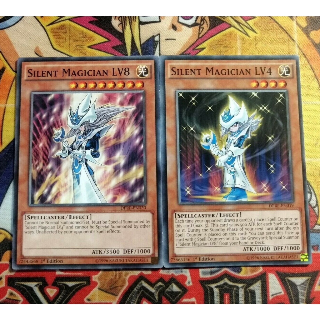 Bài Yugioh - Silent Magician LV8