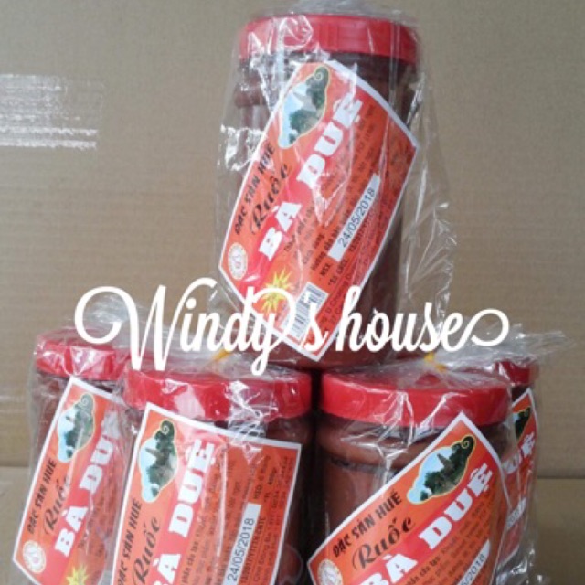 Mắm ruốc Bà Duệ hũ lớn 400g