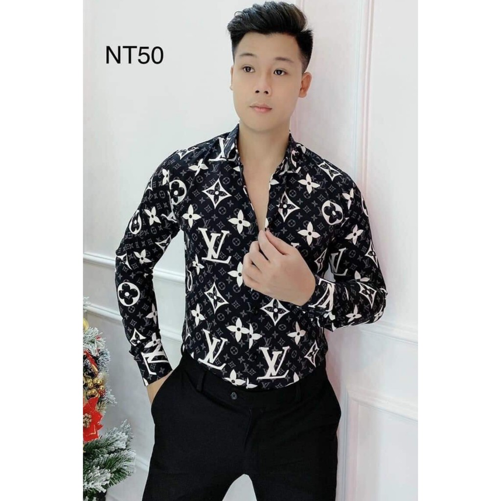 [SIÊU PHẨM]💥Áo sơ mi nam dài tay ❤️FREESHIP❤️ áo sơ mi kiểu hàn quốc họa tiết đẹp chất lụa thời trang siêu hot | BigBuy360 - bigbuy360.vn