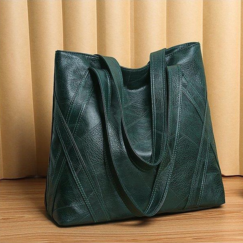 Túi Xách Da Pu Cỡ Lớn Phong Cách Retro Sang Trọng Cho Nữ