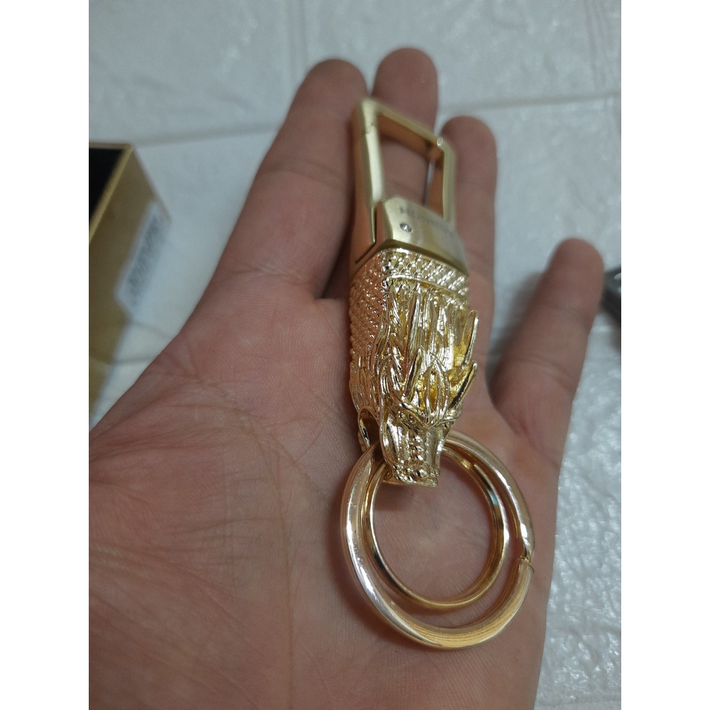 Móc Chìa Khóa Ô tô cao cấp Honest BCK-509B hình đầu rồng.