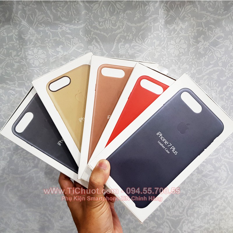 [ẢNh Thật] Ốp Lưng Da iPhone 7 Plus/ 8 Plus