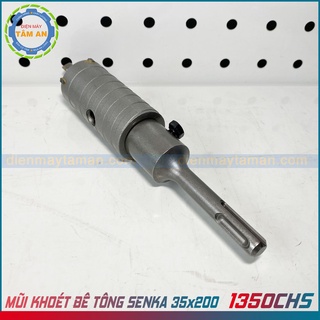 Mũi khoan khoét bê tông chuôi sds plus f35mmx200 senka 1350hcs