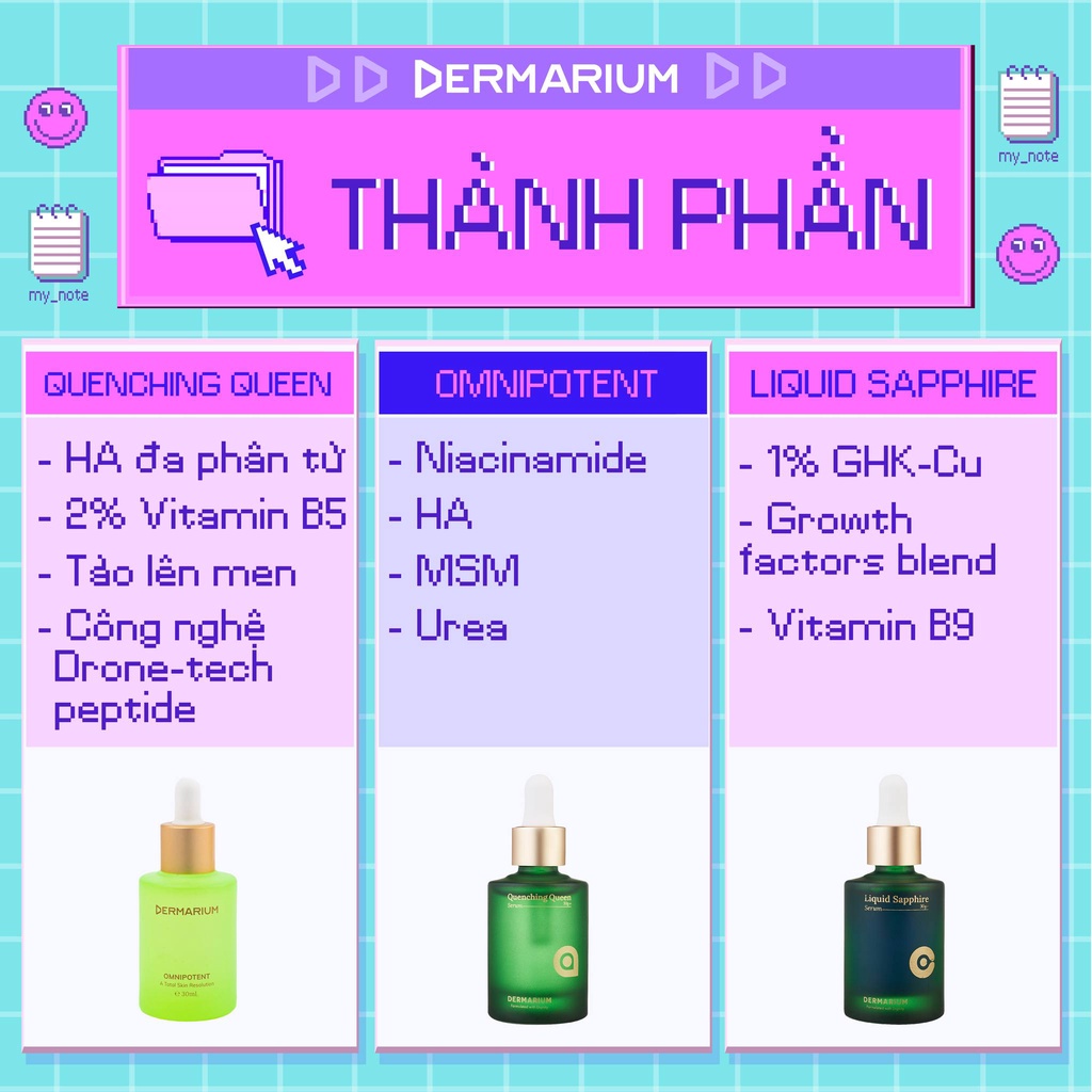 Quenching Queen Tinh Chất Dưỡng Ẩm, Làm Dịu, Phục Hồi