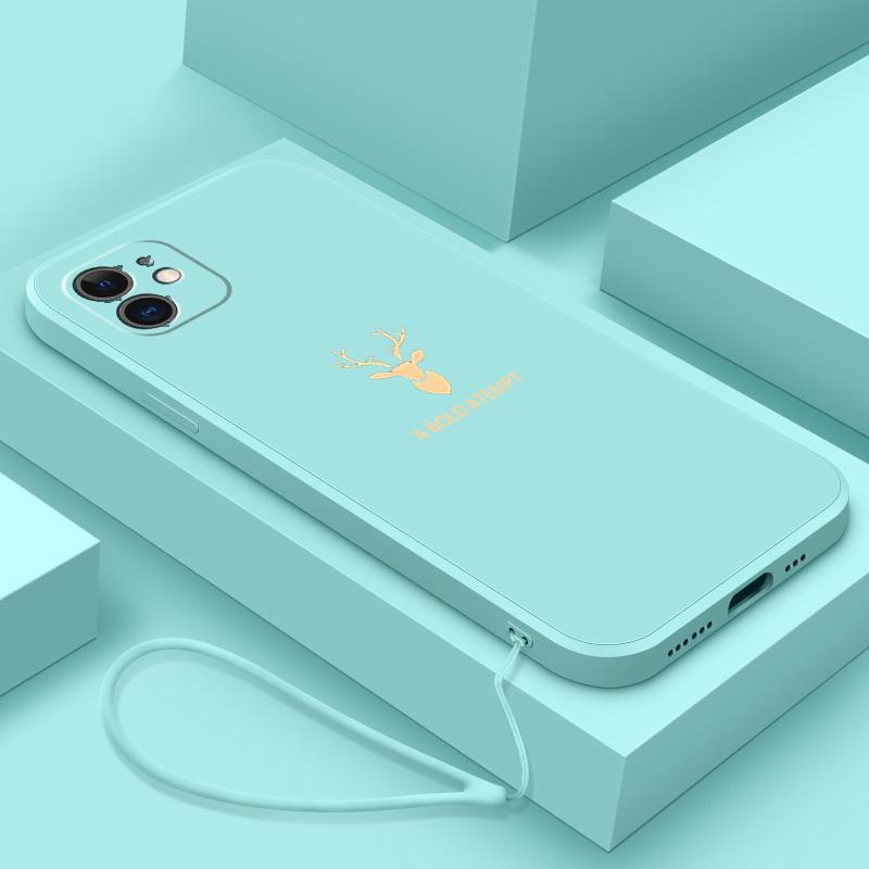 Ốp lưng iphone 12 pro max 13 pro max 11 pro max 12 mini Ốp Điện Thoại Silicon Mềm Mịn Bảo Vệ Cho iphone 12 pro max 13 pro max 11 pro max 12 mini YTLT01 viền vuông cute