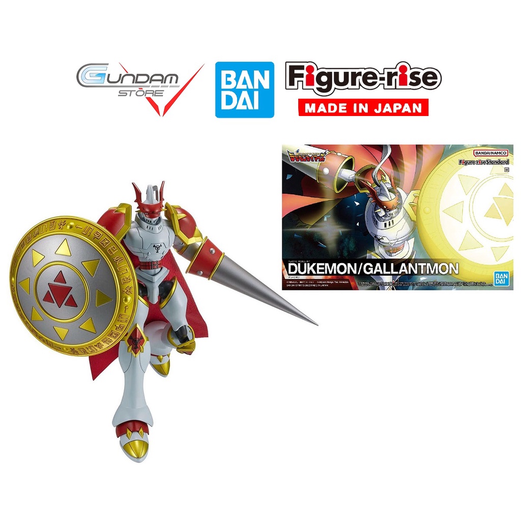 Mô Hình Dukemon / Gallantmon Figure-rise Standard Bandai Đồ Chơi Lắp Ráp Anime Nhật