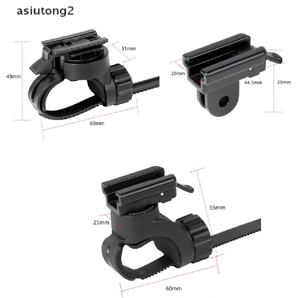Bộ Chuyển Đổi Giá Đỡ Đèn Pin Gắn Phía Trước Xe Đạp asiutong2