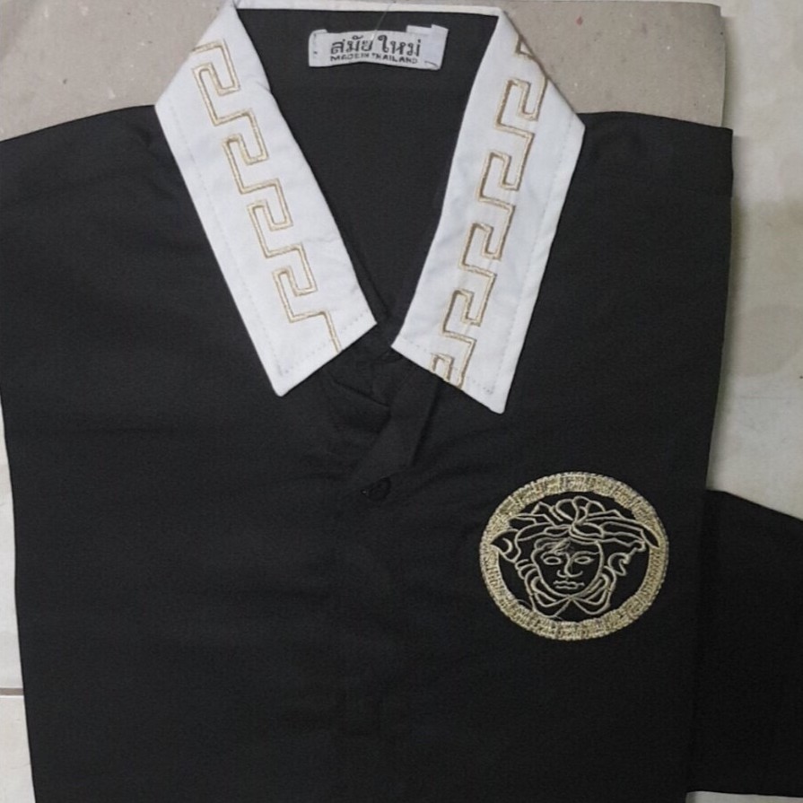 Áoso Mi Nam Trắng Họa Tiết Nỏ Vosac Áo Sơ Mi Nam Hàn Quốc Cao Cấp Thunsi | BigBuy360 - bigbuy360.vn