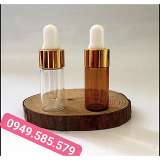Chai serum dạng mỏng trong suốt 3ml