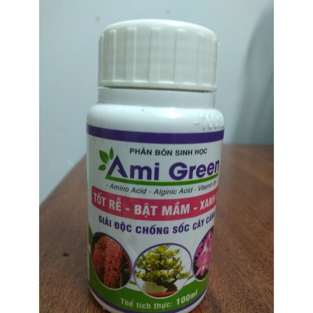 Ami Green giải độc chống sốc cây trồng -100ml