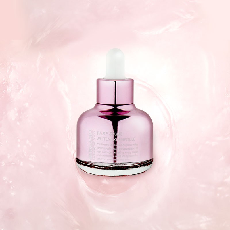 Tinh Chất Dưỡng Da Chiết Xuất Ốc Sên Bergamo Pure Snail Whitening Ampoule 30ml