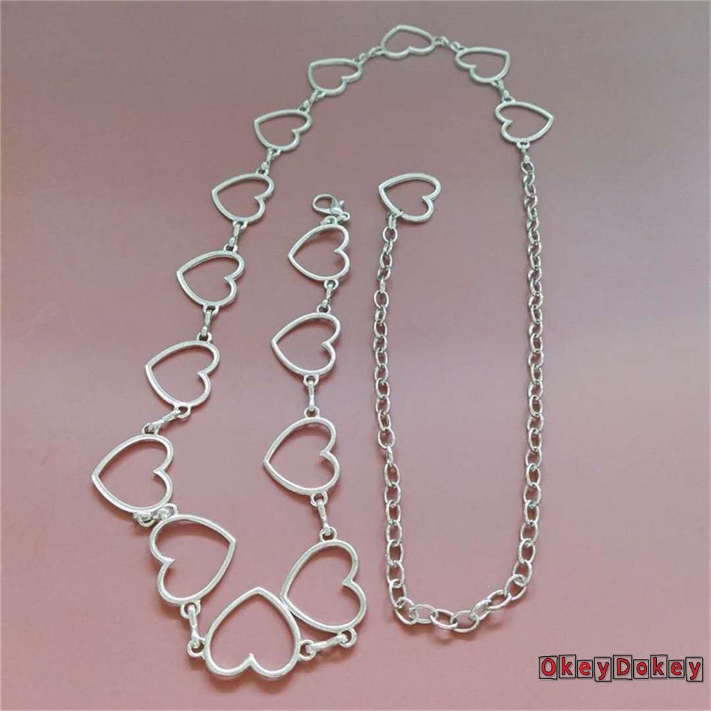 Thắt Lưng Kiểu Xích Thiết Kế Đơn Giản Thời Trang Cho Nữ