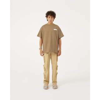 Quần 'fragile' 12p cargo pants / beige