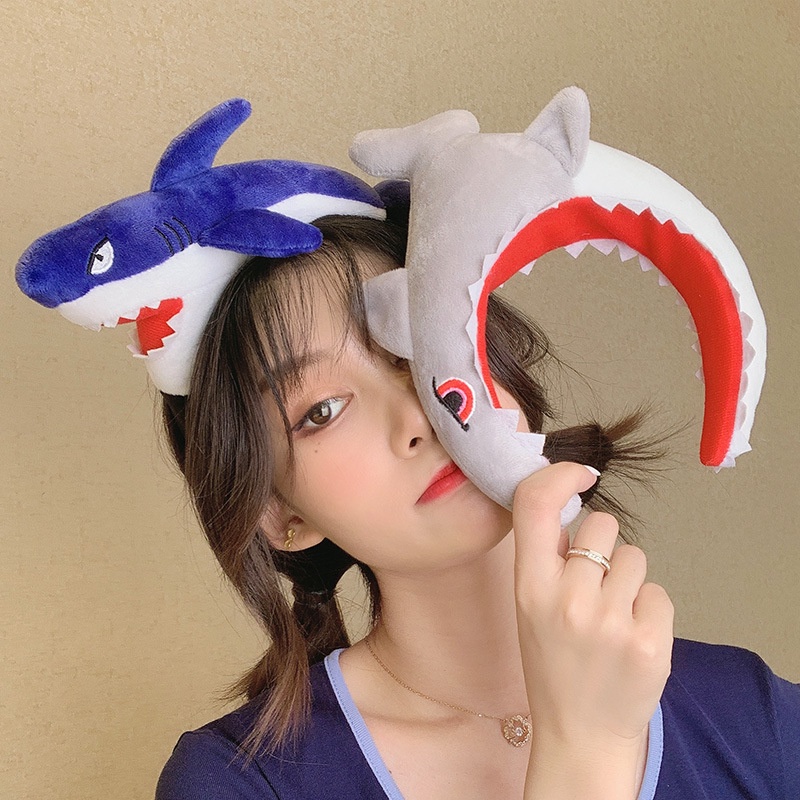 Băng đô Bờm cá mập dễ thương xinh xắn HOT 2021