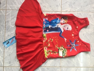 Đồ bơi bé elsa váy liền