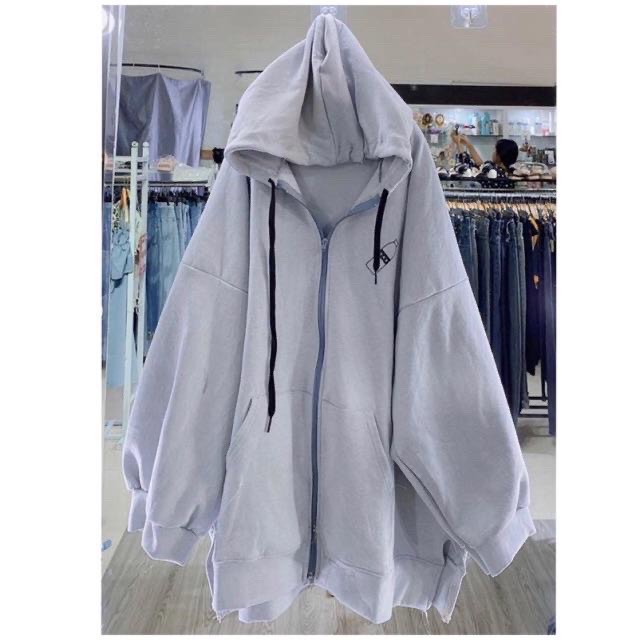 Áo khoác hoodie nỉ bông BÌNH SỮA ulzzang unisex form rộng dây kéo zip dày giá rẻ đẹp A00146 | BigBuy360 - bigbuy360.vn